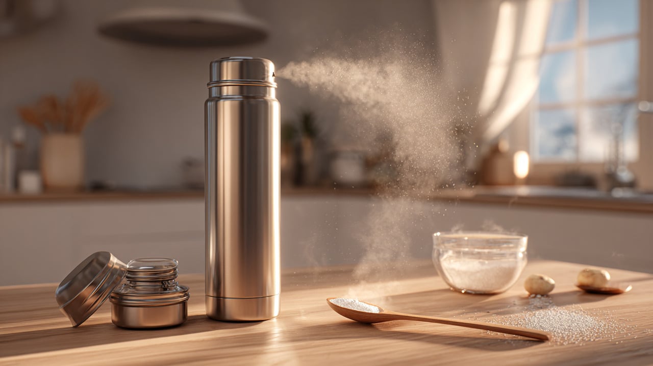 "Não use água sanitária." Como remover manchas de chá de uma garrafa de água: "Quem me dera ter sabido disso antes."