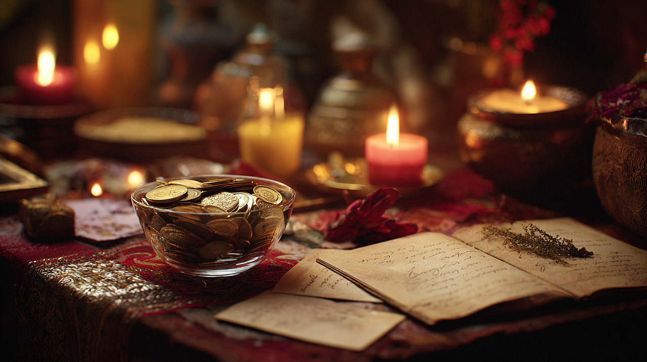 As simpatias funcionam como rituais simples, normalmente associados a intenções específicas