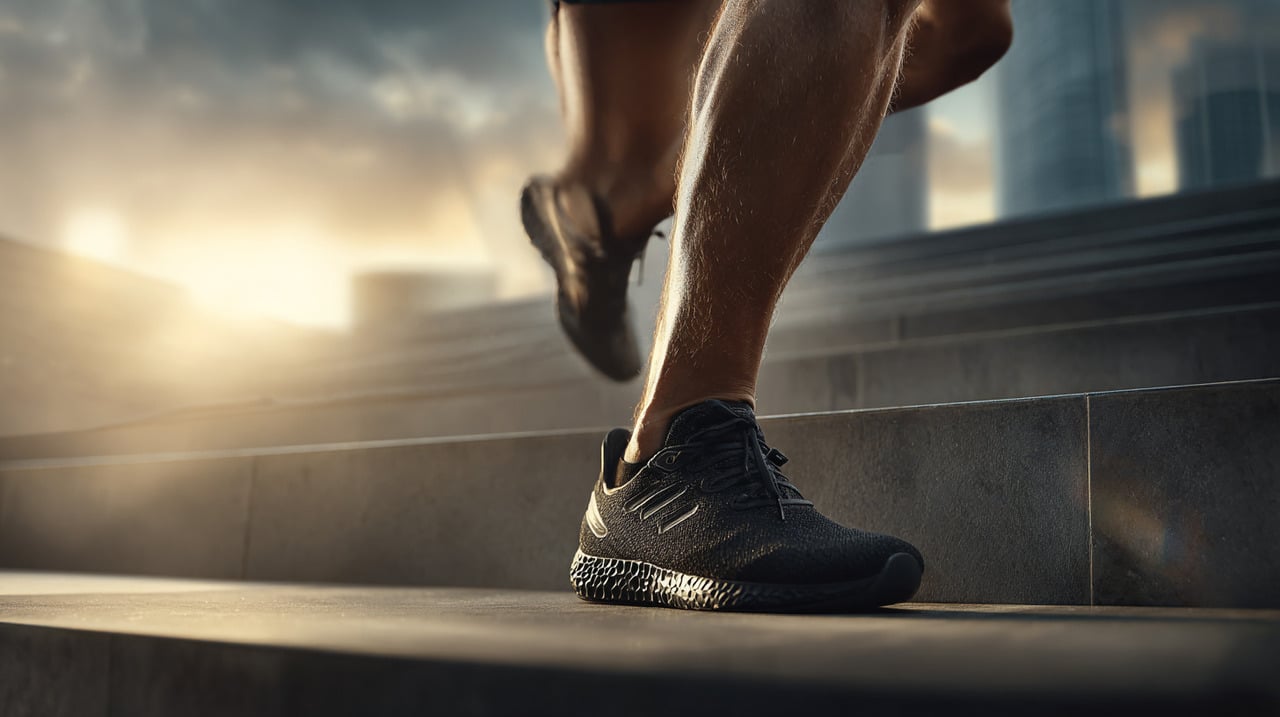 O uso das escadas força o corpo a trabalhar grupos musculares grandes simultaneamente