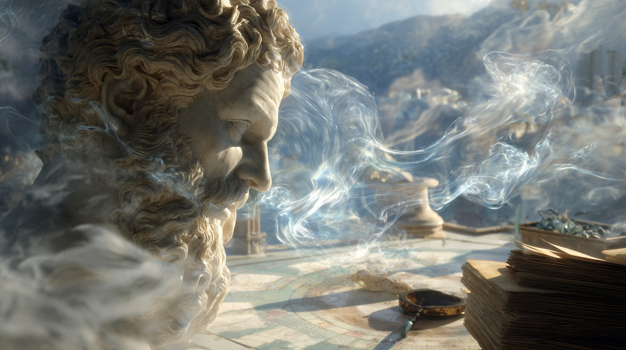 A explicação de Anaxímenes era baseada em observações da natureza