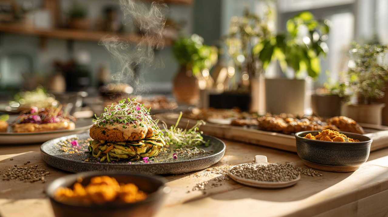 O segredo das receitas vegetais de sucesso está em criar camadas de sabor e textura