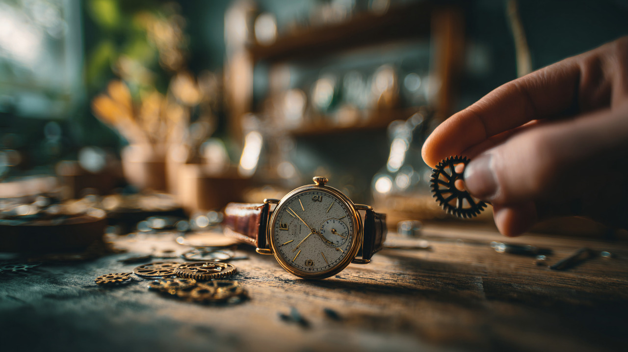 Relógios são construídos a partir de materiais variados como metais