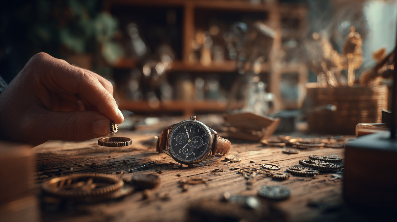 Relógios são construídos a partir de materiais variados como metais