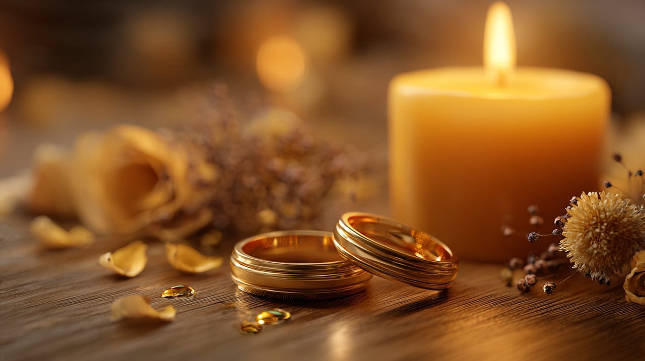 A simpatia da vela de mel e do anel utiliza ingredientes comuns e acessíveis