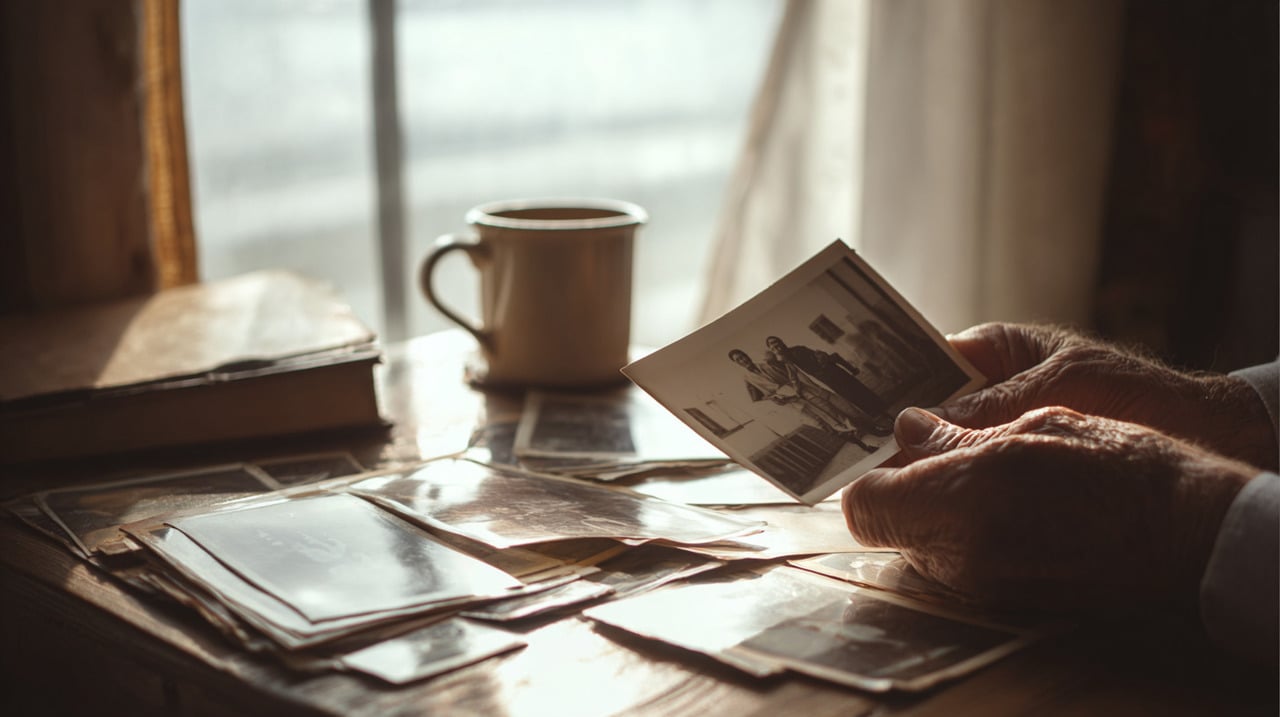Evitar fotos de períodos marcantes geralmente está relacionado ao receio de que emoções profundas venham à tona