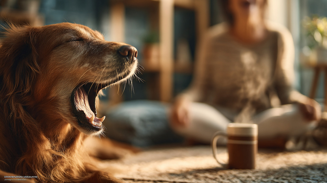 O ato de bocejar em cães está relacionado a diferentes situações