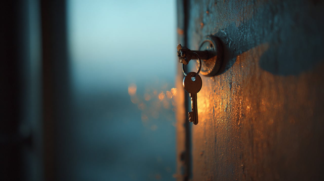 Caso ocorra um acidente, como incêndio ou mal súbito, vizinhos ou familiares com chave reserva podem não conseguir entrar