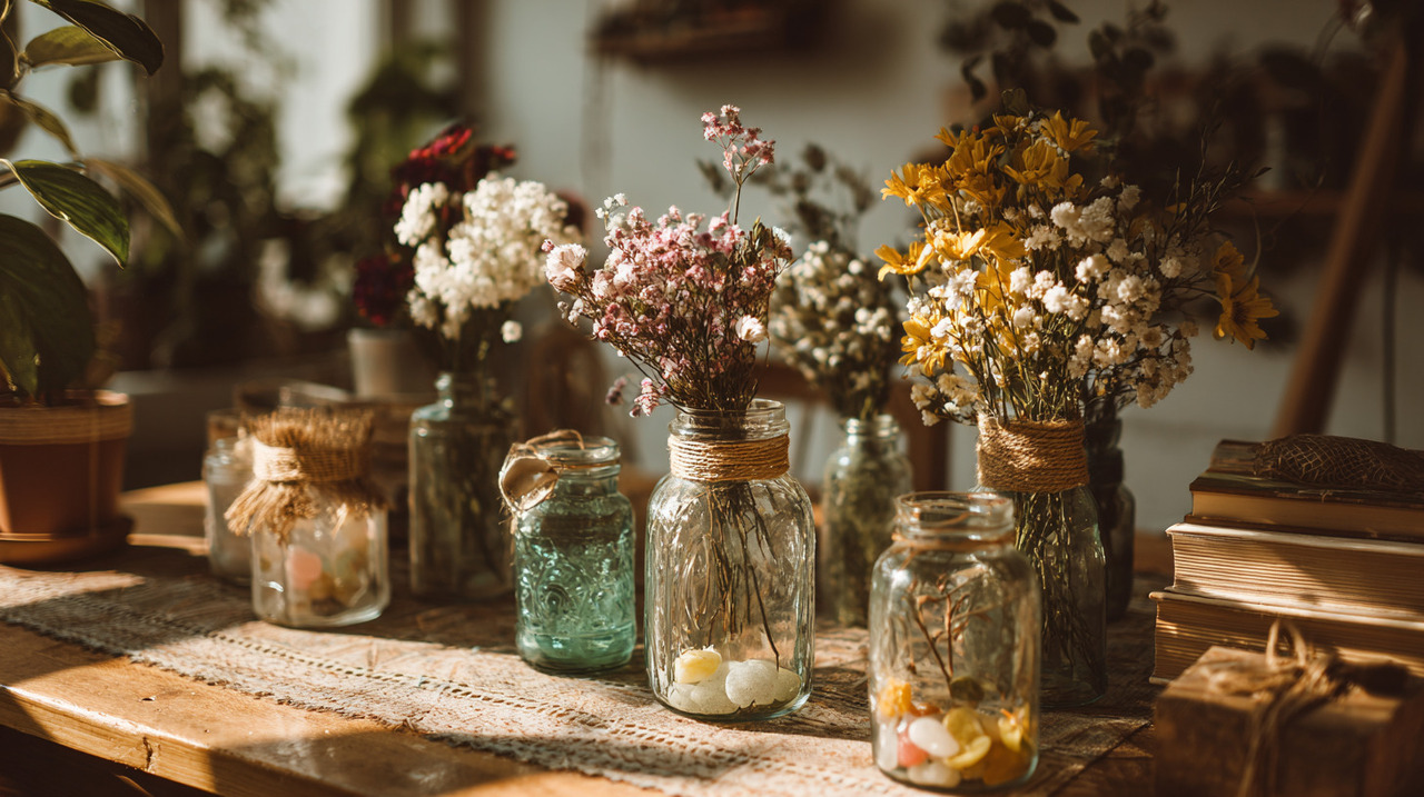 O vidro se destaca por sua transparência e por possibilitar a visualização do interior do vaso