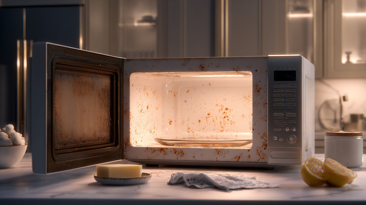 A formação de ferrugem no micro-ondas é resultado da oxidação, que ocorre quando o metal fica exposto à umidade e ao oxigênio