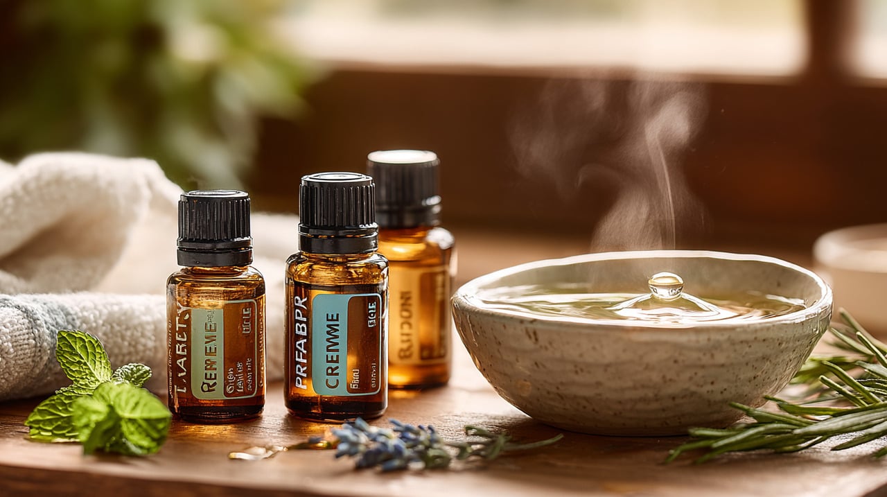 Na busca pelo alívio da tensão muscular, alguns óleos essenciais ganham destaque devido às suas propriedades específicas
