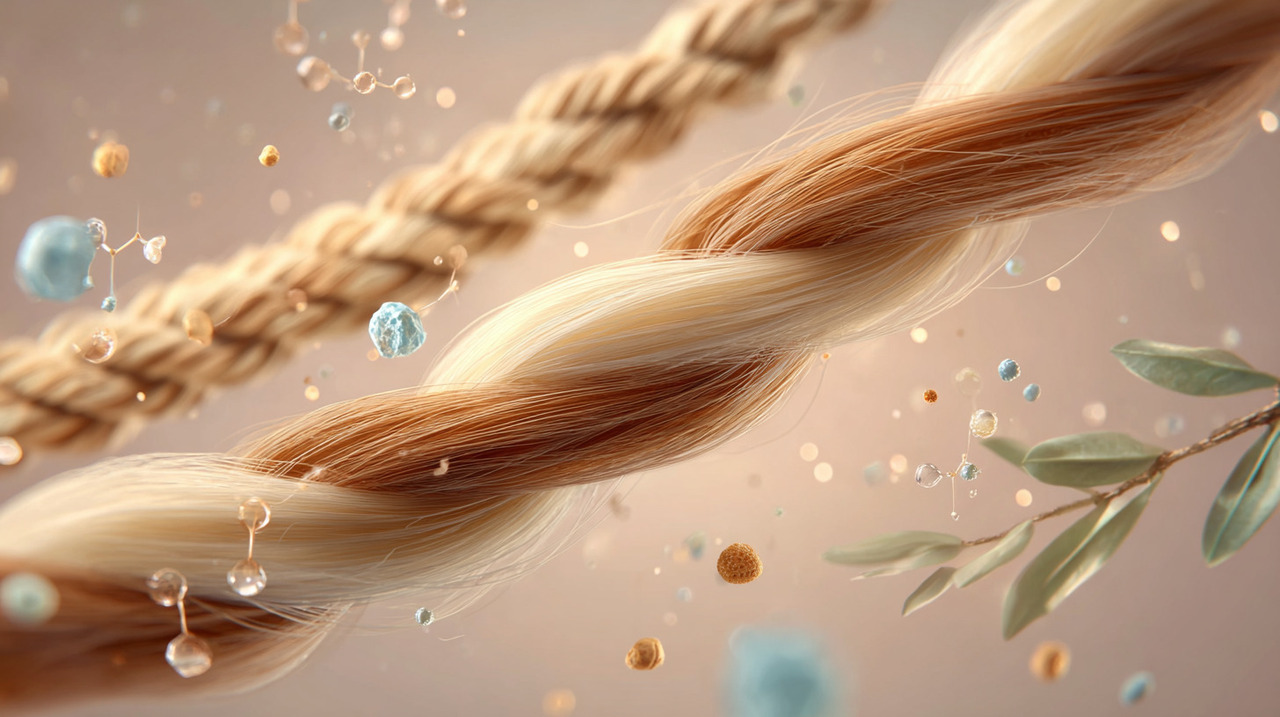 O frizz costuma ser um sintoma de que algo no equilíbrio do fio está fora do ideal