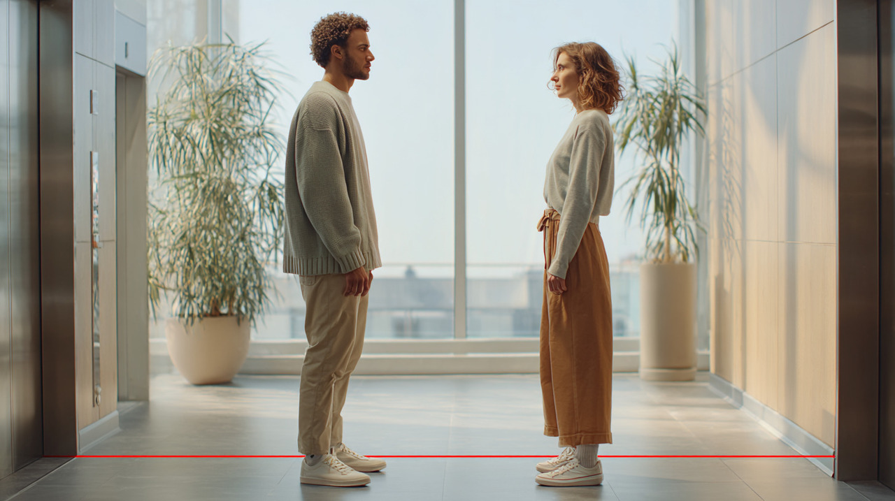 Nem sempre o distanciamento corporal é resultado de timidez ou falta de carinho