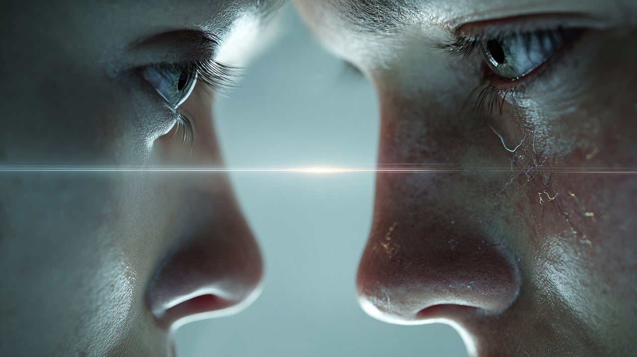 A dificuldade em sustentar o olhar pode estar ligada a fatores emocionais e sociais