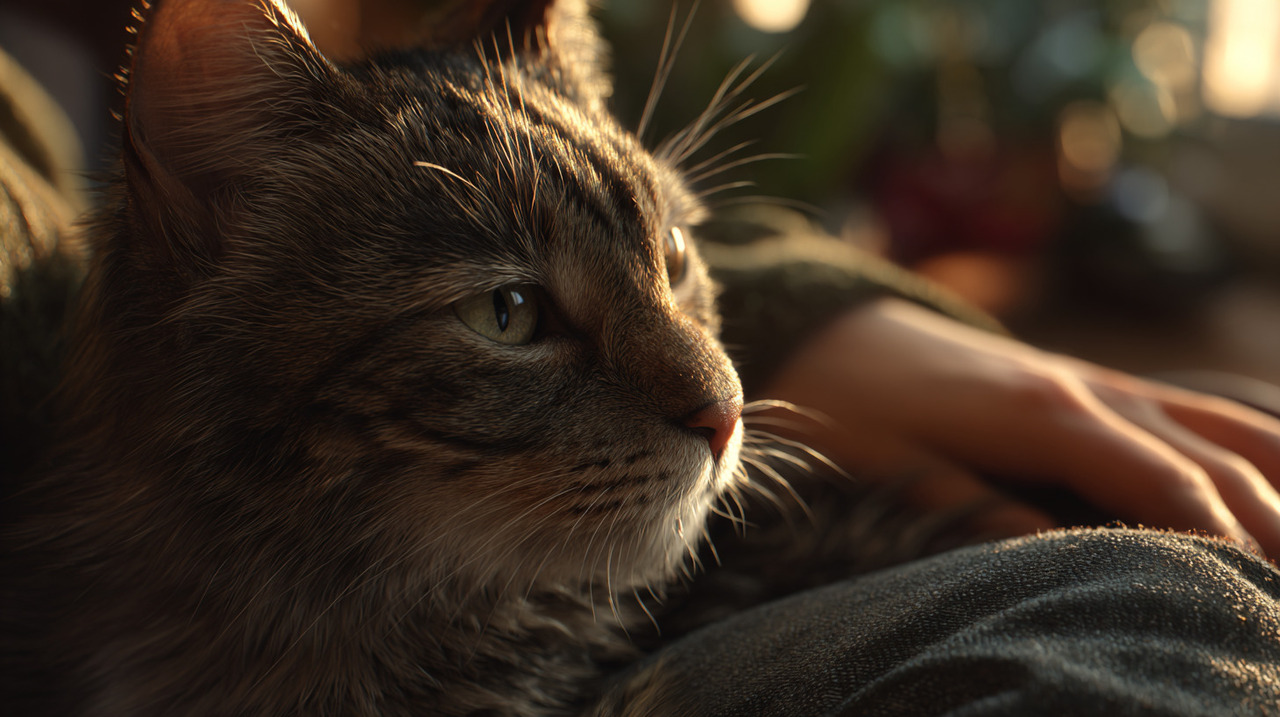 O ronronar é produzido por meio da contração rítmica dos músculos da laringe
