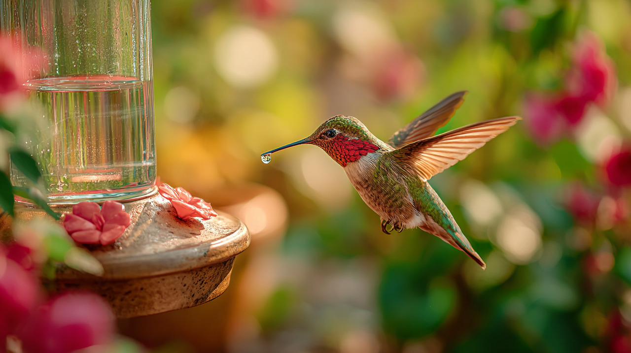 A preparação correta do néctar é essencial para não colocar os colibris em risco