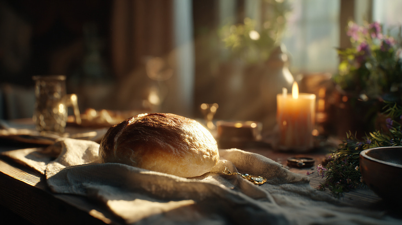A simpatia da medalha e do pão consiste em um ritual que envolve elementos considerados portadores de boas energias
