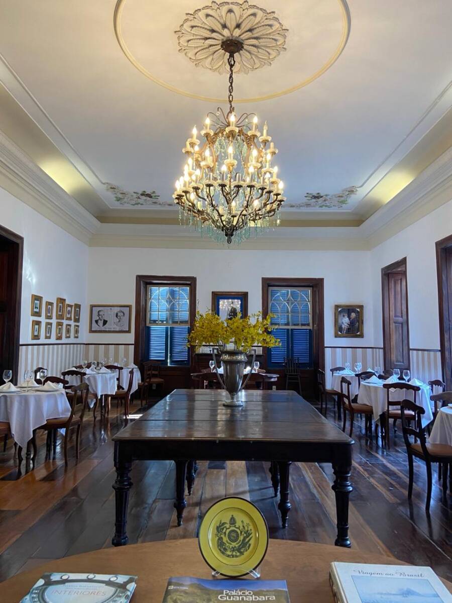 Salão onde é servido o café da manhã