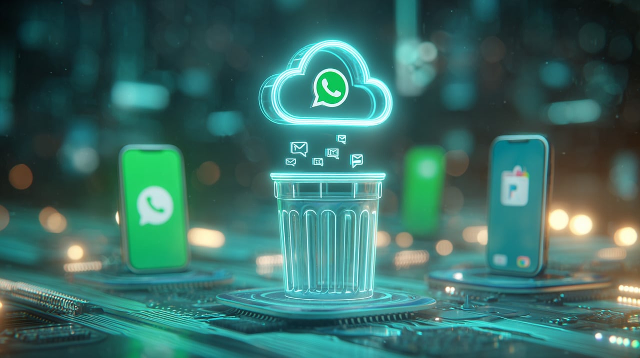 Diferente de outros aplicativos, o WhatsApp não conta com uma lixeira integrada