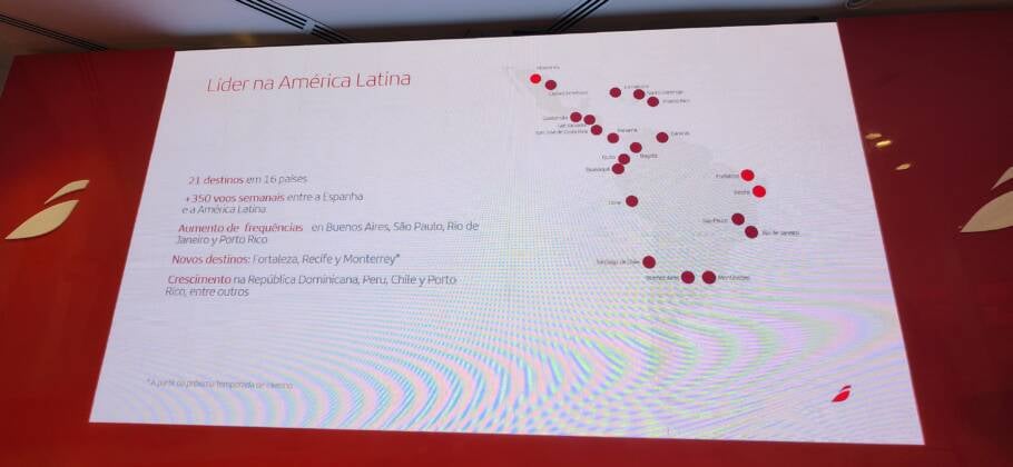 Brasil será o único destino da Iberia fora da Espanha com voos para quatro destinos