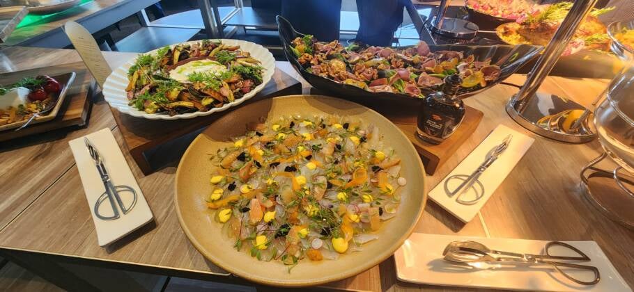 Opções de pratos para Natal e Ano Novo do Grand Hyatt São Paulo