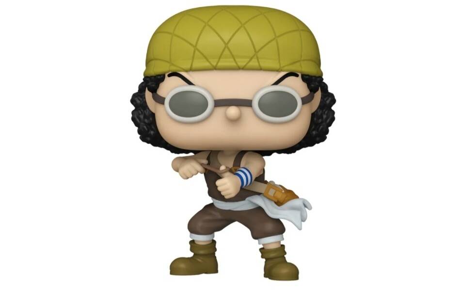 o Funko Pop do Usopp sai por R$85,73 no Mercado Livre