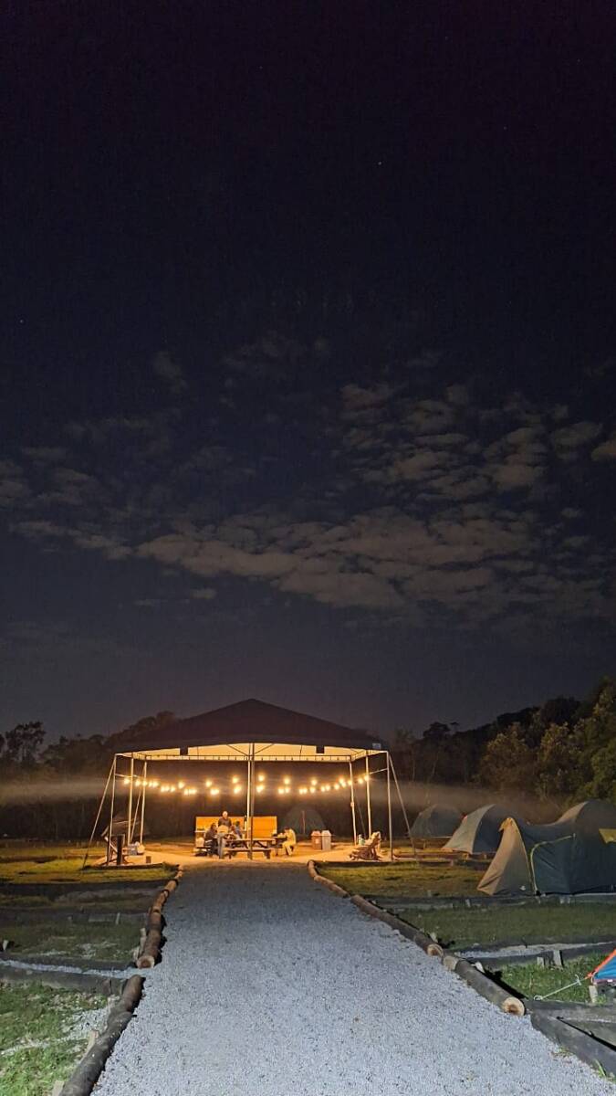 É possível acampar no Parque Caminhos do Mar