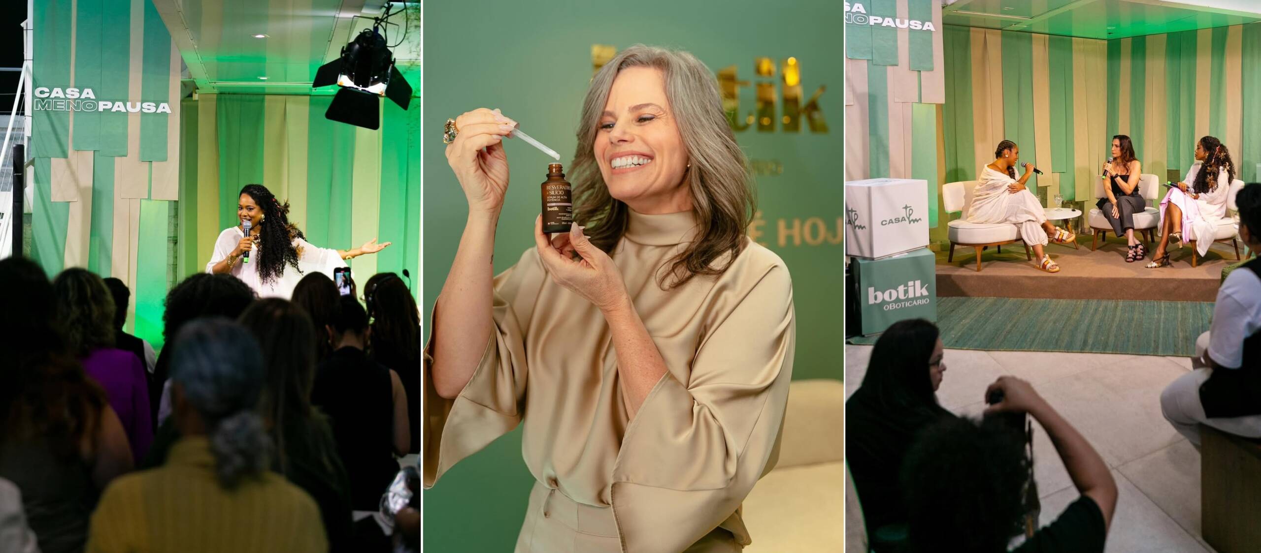 Na 2ª edição da CasaMenopausa, O Boticário em parceria com a Casa Tpm, reuniu mulheres inspiradoras para falar sem tabu sobre saúde, desejo e autoestima.