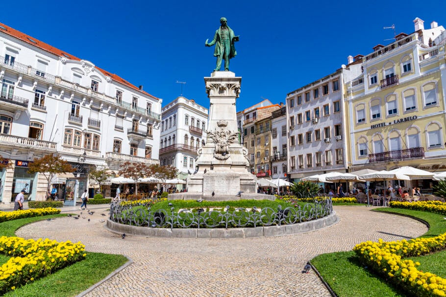 Monumento a Joaquim António de Aguiar, em Coimbra (Portugal)