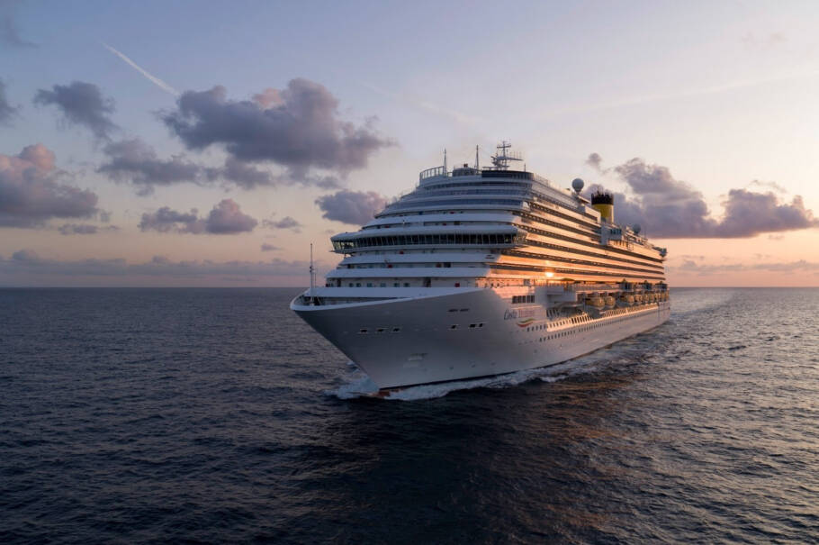 Costa Diadema fará os cruzeiros de Réveillon e Carnaval no Brasil