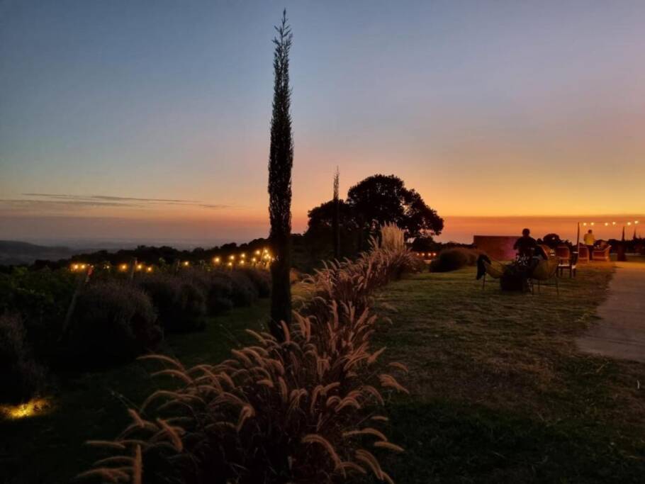 Área externa da Vinícola Mirantus, em Espírito Santo do Pinhal