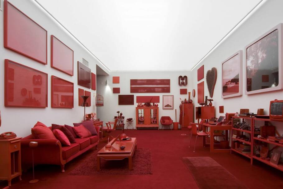 Desvio para o vermelho I: Impregnação, Cildo Meireles