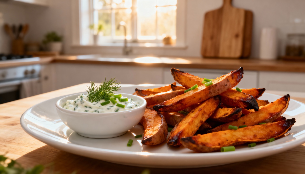 Programe a air fryer entre 180°C e 200°C dependendo do resultado desejado