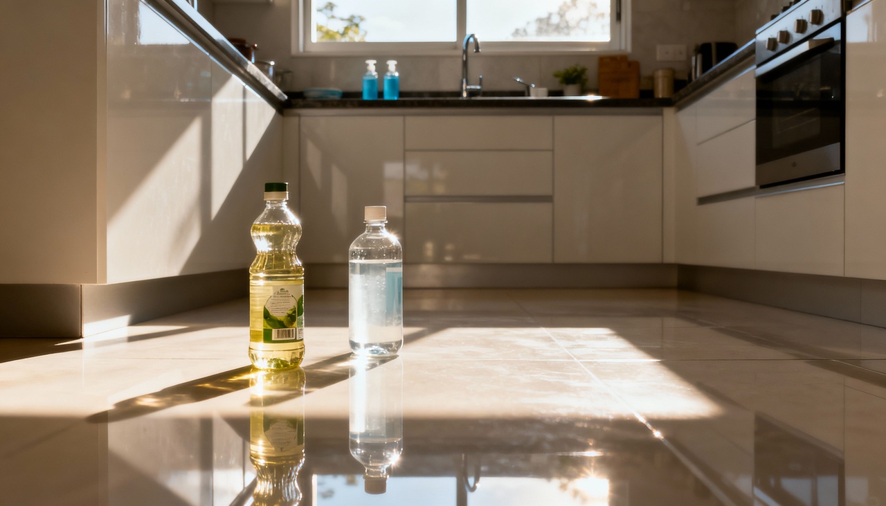 Misturas feitas em casa utilizam ingredientes acessíveis que garantem eficiência na remoção da sujeira e respeito ao revestimento