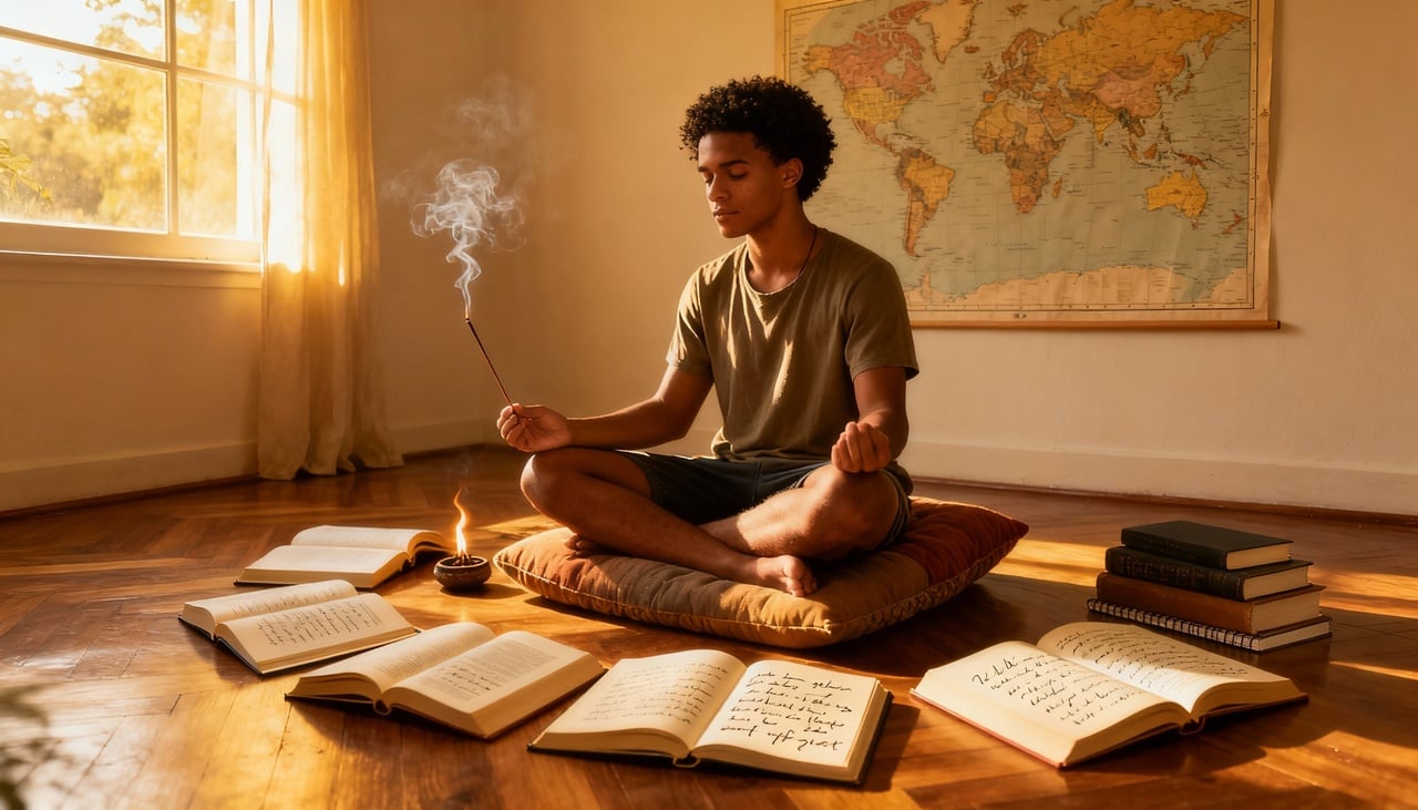 Mudar de cenário frequentemente é um catalisador para transformações pessoais profundas