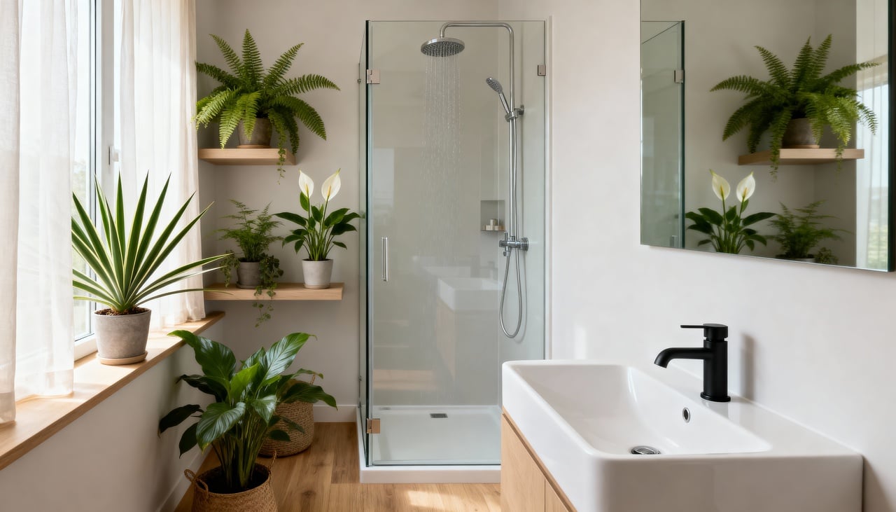 Selecionar a planta certa para o banheiro potencializa os benefícios proporcionados ao espaço