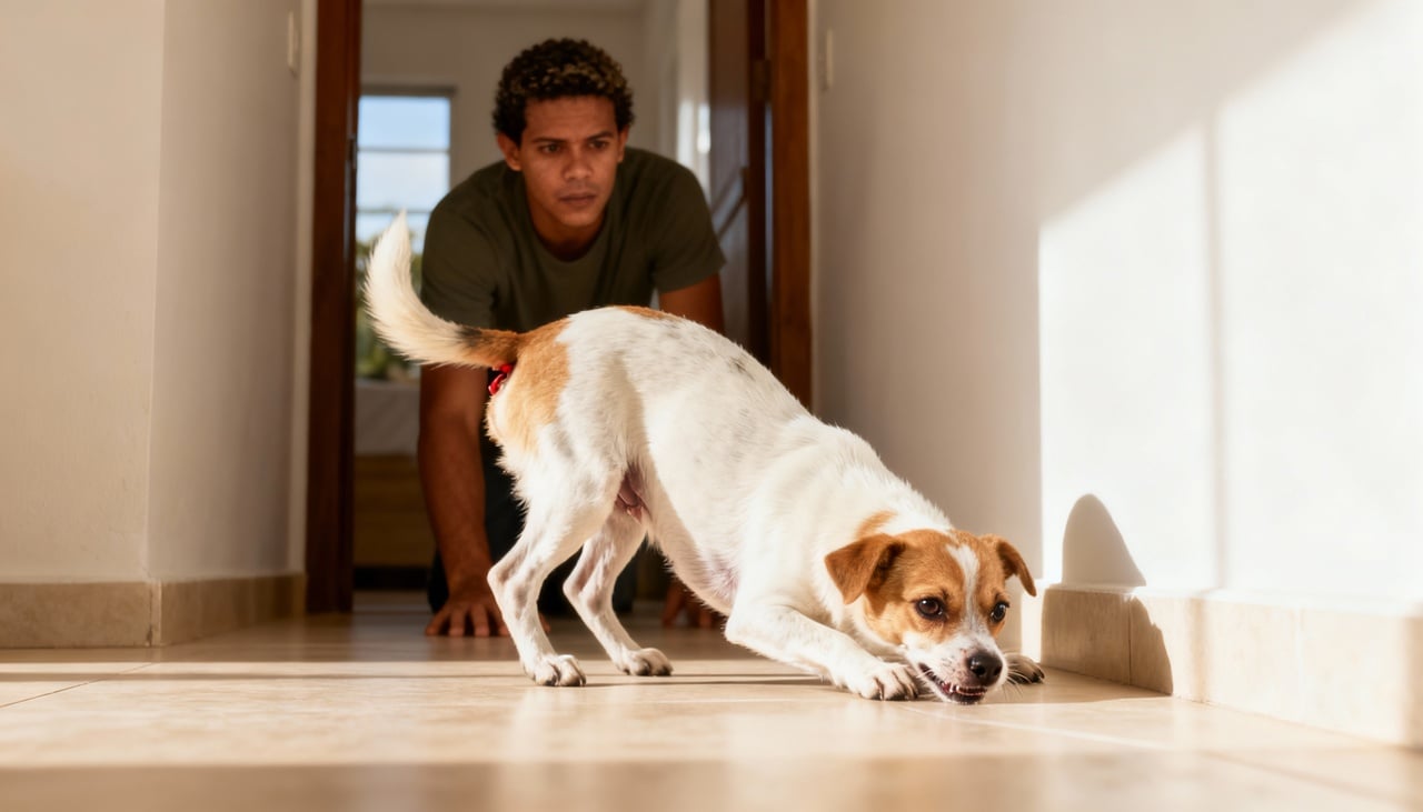 O movimento de arrastar o bumbum ocorre quando há coceira, dor ou pressão na área anal