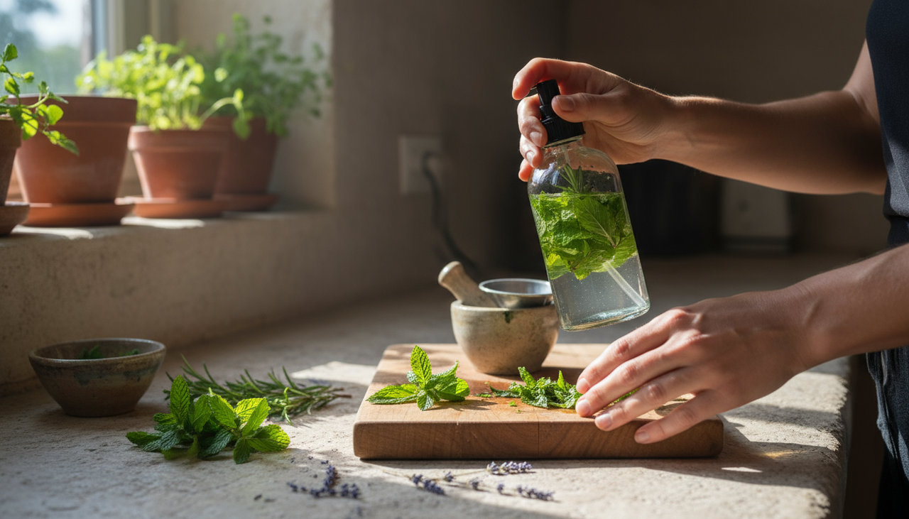 Determinadas espécies vegetais desenvolveram mecanismos de defesa através de óleos essenciais presentes em suas folhas e flores