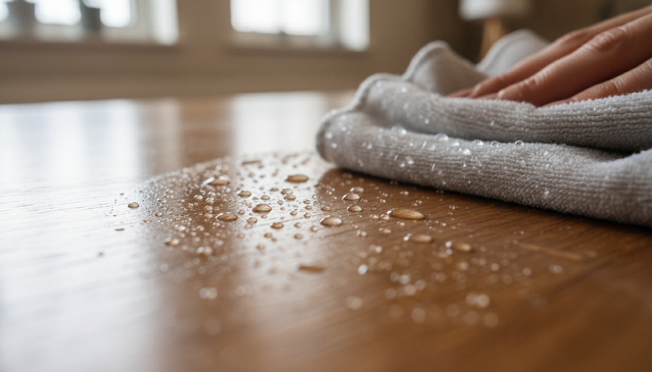 O processo de preparação e aplicação dessa solução de limpeza é extremamente simples