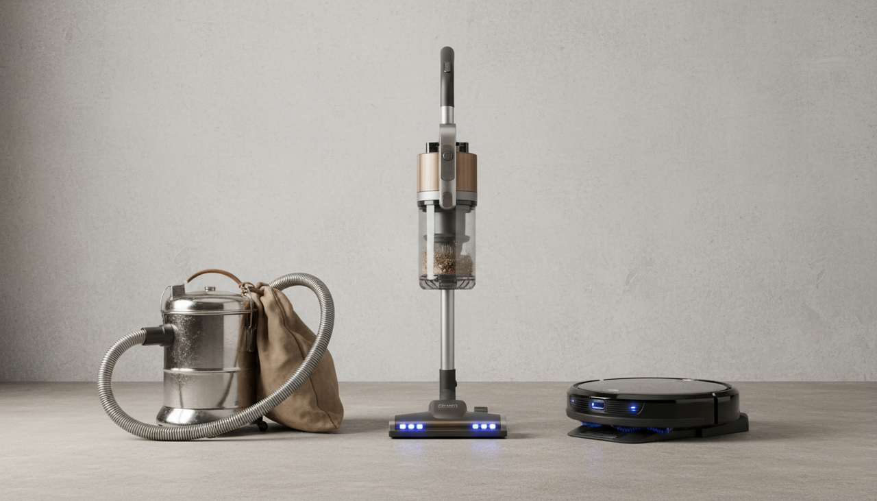 Os primeiros modelos, criados no início do século XX, eram grandes e difíceis de manusear