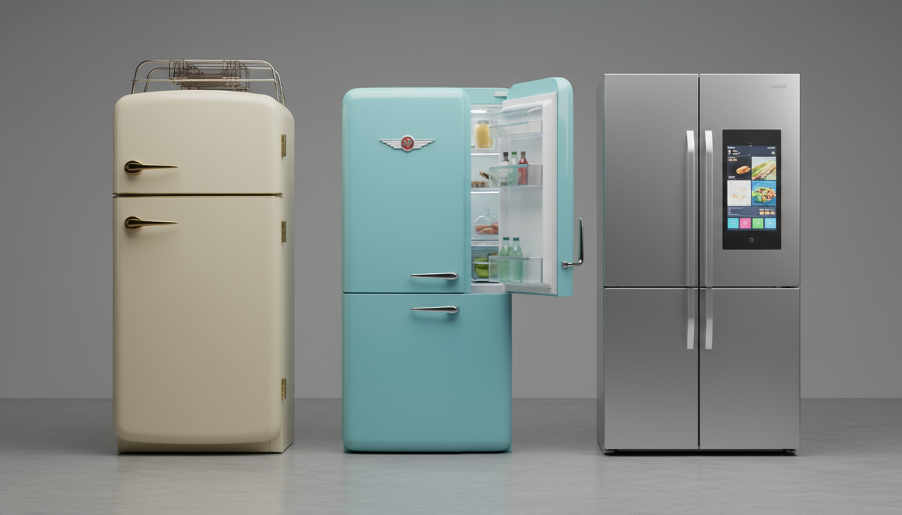 Ao longo das décadas, a tecnologia da refrigeração passou por transformações marcantes