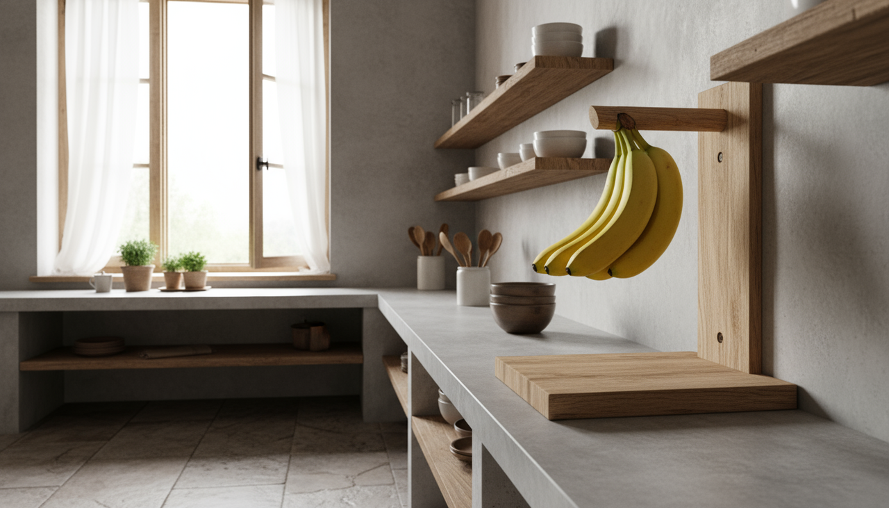 A banana possui um processo de amadurecimento acelerado devido à produção do gás etileno