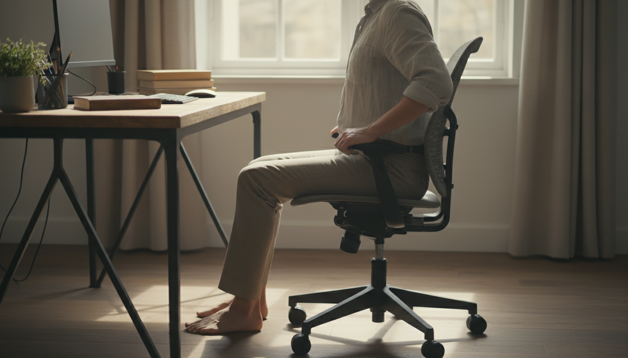 Para um exercício ser considerado eficiente na tarefa de melhorar postura sentado em cadeiras