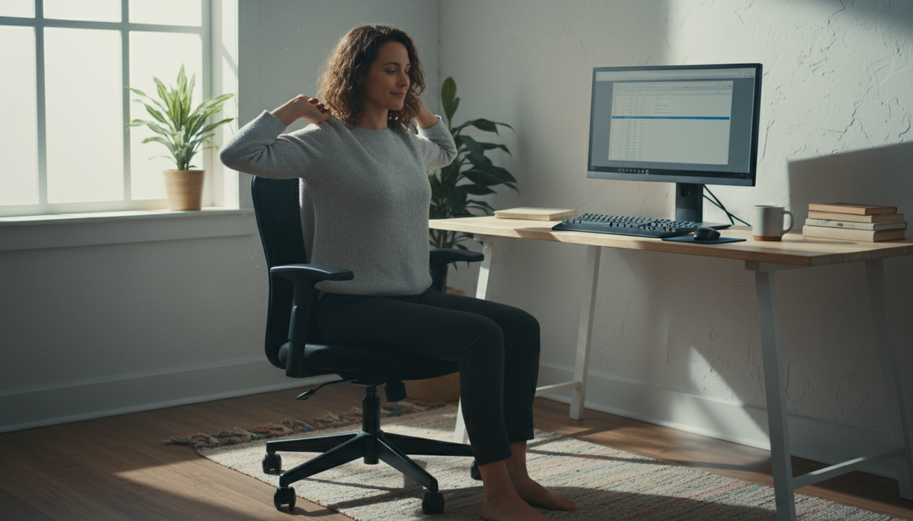 Para um exercício ser considerado eficiente na tarefa de melhorar postura sentado em cadeiras