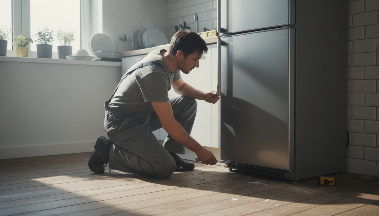 É frequente observar tremores quando o eletrodoméstico está instalado de forma inadequada ou enfrenta piso desnivelado