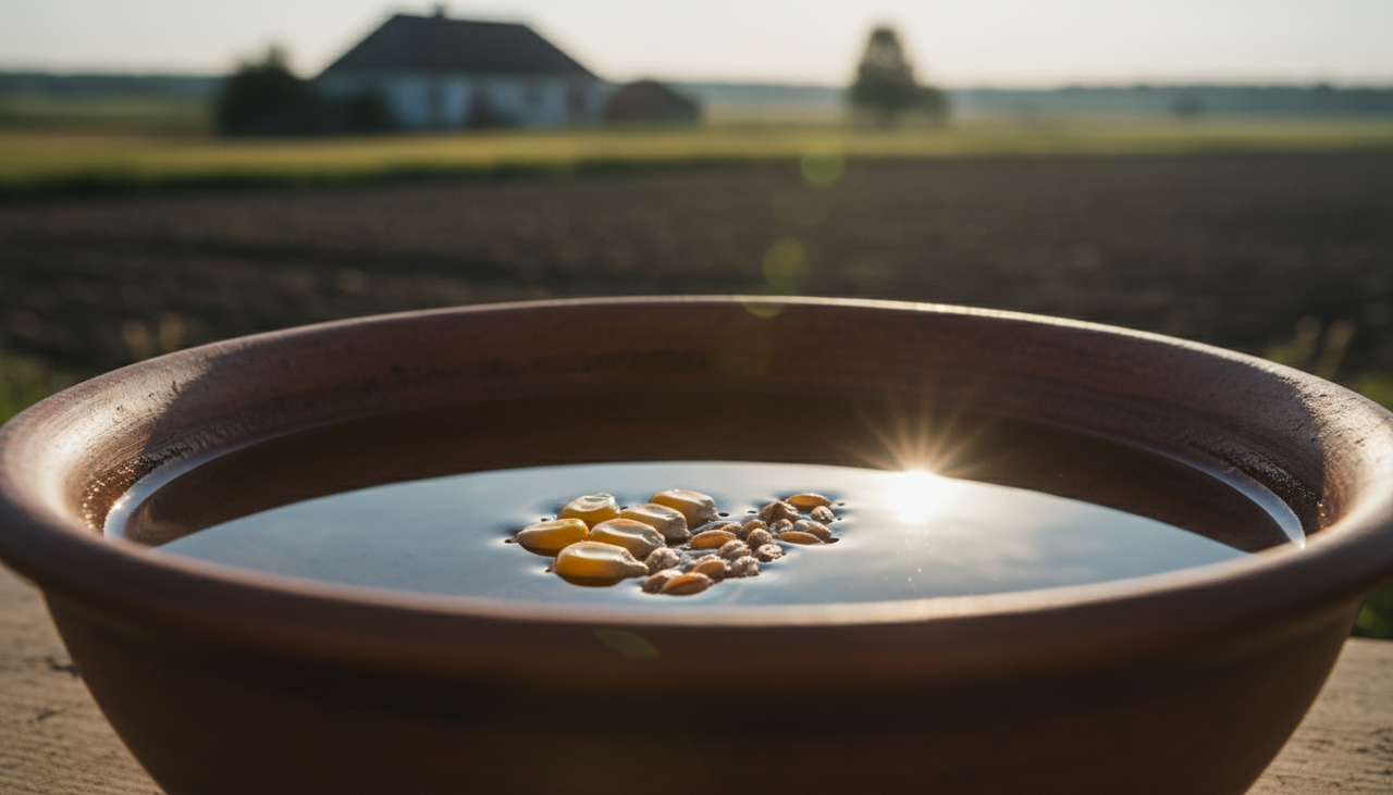 O ritual visa atrair fartura e proteção para as plantações