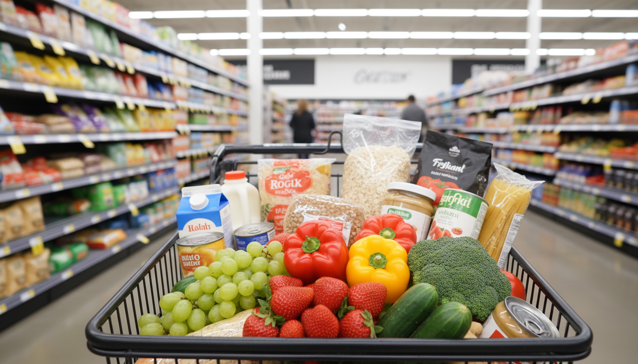 Organizar as compras antes de sair de casa evita desperdícios e compras por impulso