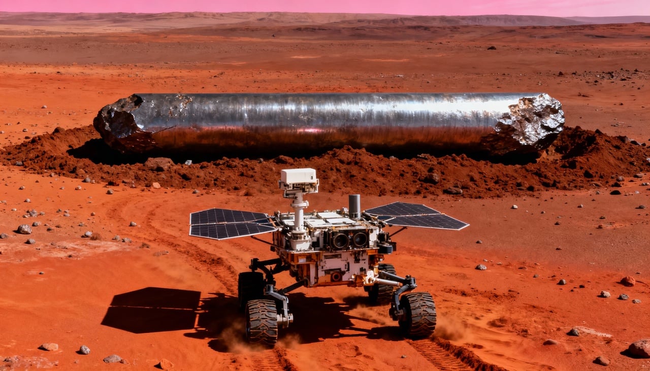 A aparência escultural e elevada da Phippsaksla contrasta drasticamente com as rochas fragmentadas – Imagem ilustrativa