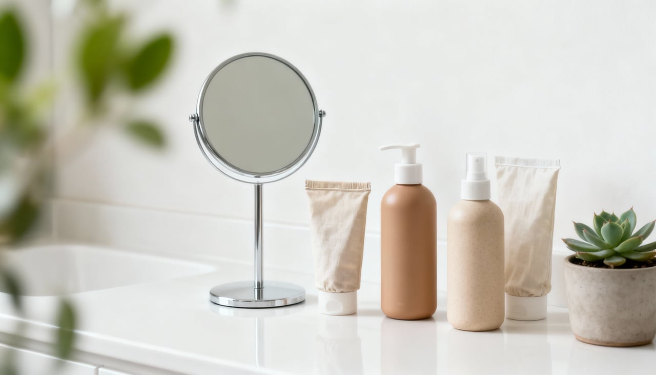 O conceito de refil de beleza se baseia em recarregar embalagens originais de cosméticos