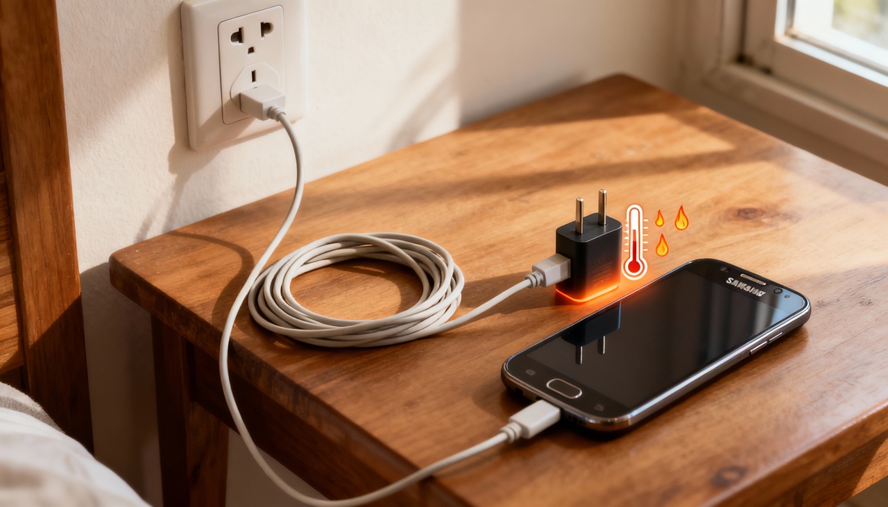 À medida que o cabo utilizado para carregar um dispositivo aumenta de tamanho