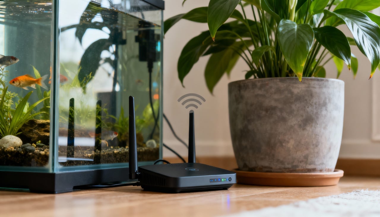 O funcionamento do wi-fi depende da transmissão de radiofrequências que atravessam os ambientes